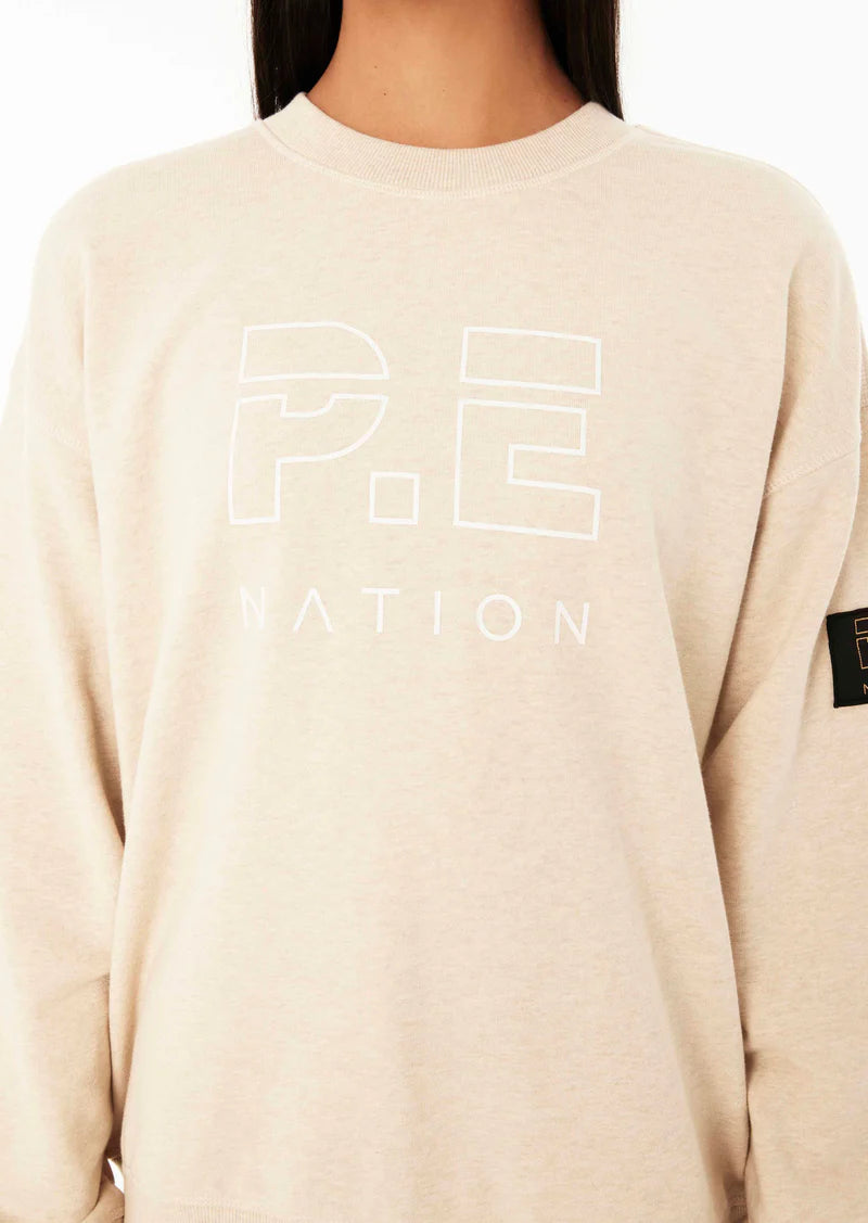 P.E Nation Heads Up Sweat White