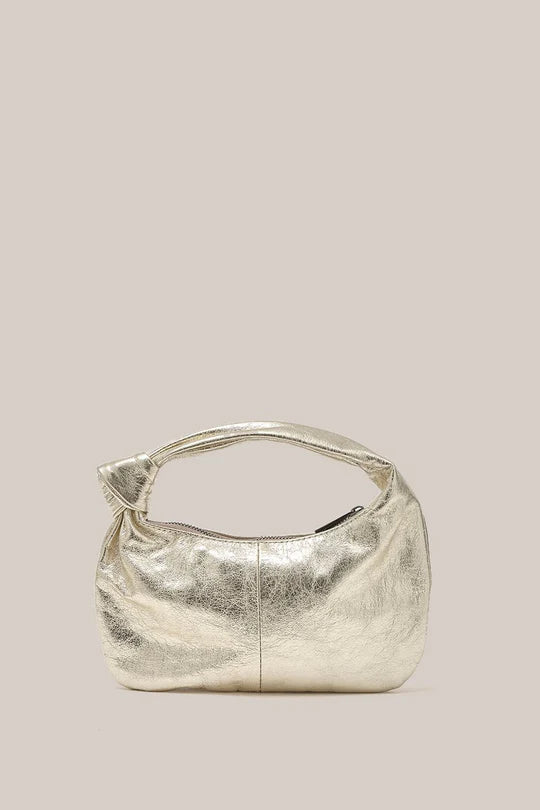 Allegra Mini Knot Bag - Gold