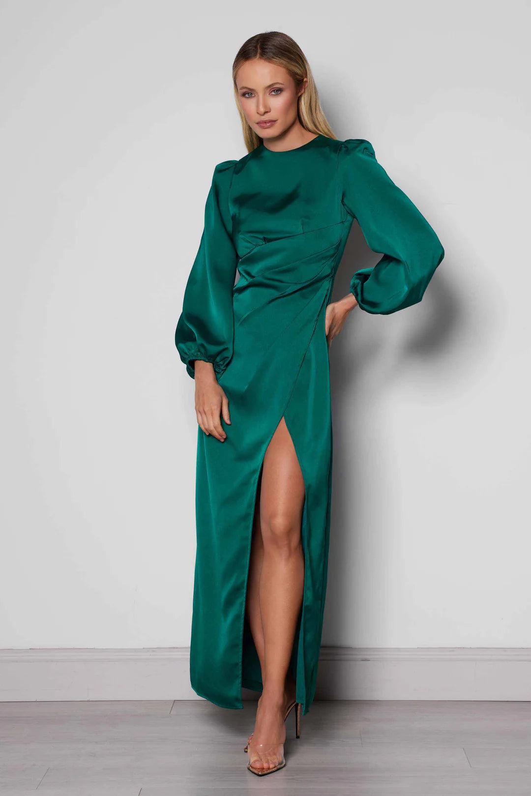 Cleo Dress Emerald Green Mali Lane Boutique