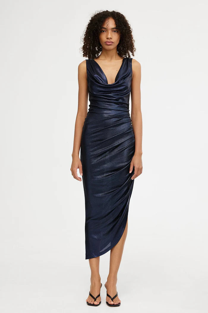 Jemima Midi Dress - Midnight