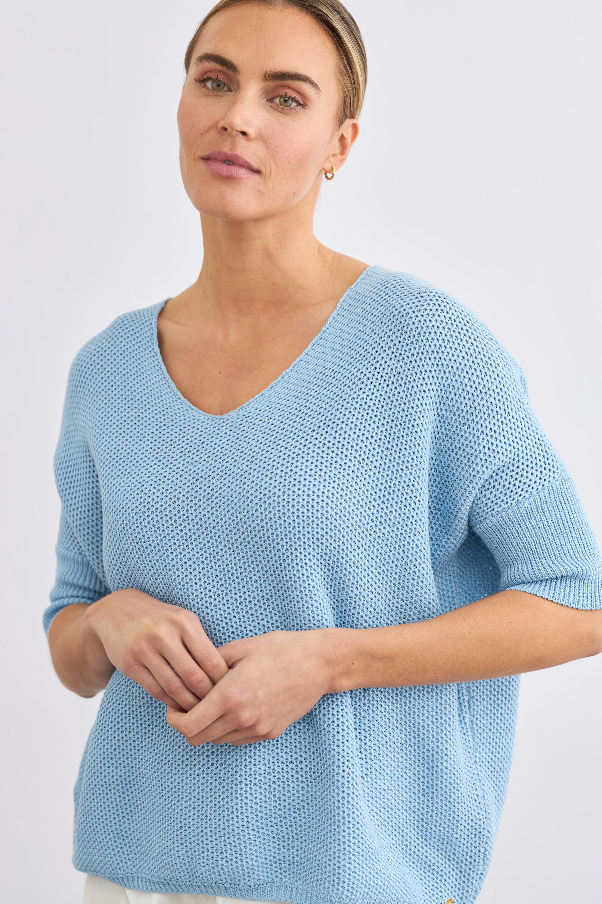 Sasha Sweater - Blue Wash