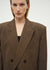 The Tribute Blazer - Taupe Brown