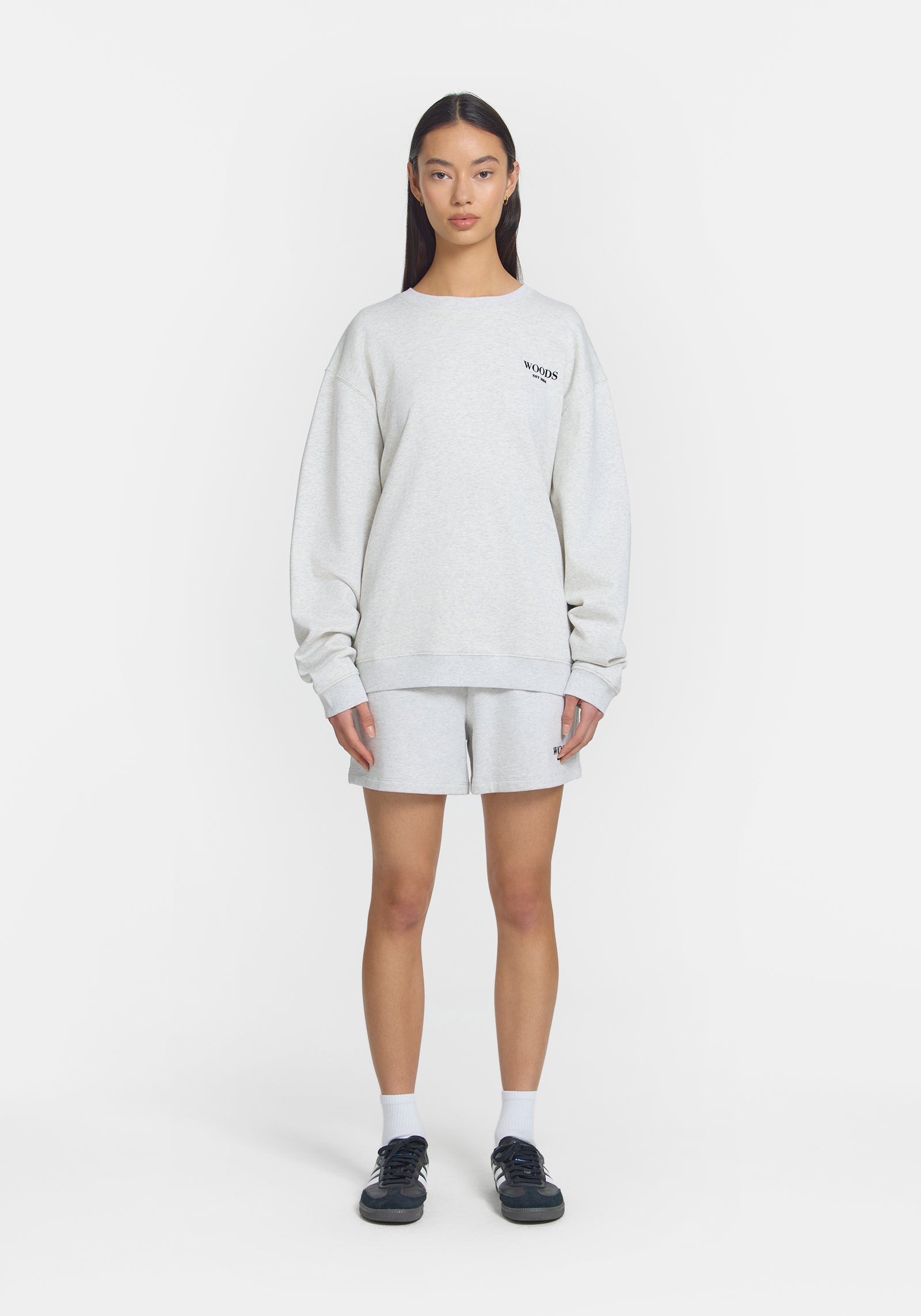 Woods Unisex Sweater - Glacier Marle