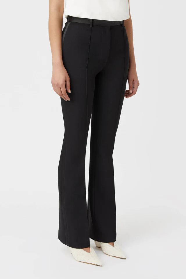 Amma Fitted Pant - Black