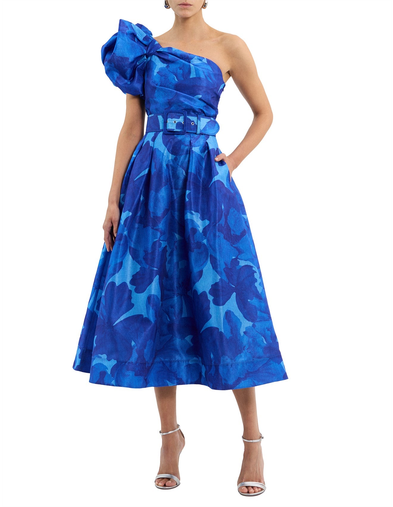 Azula Midi Dress - Print