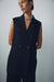 Monumental Sleeveless Blazer - Black